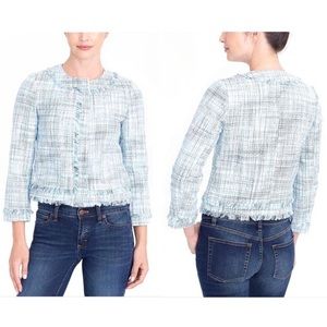 J Crew Cropped Jacket Size 0